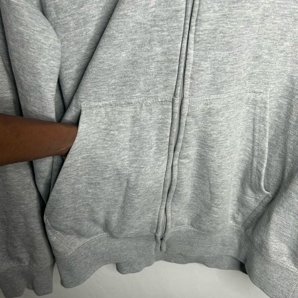U.S. Polo Assn. Men's Full Zip Fleece Sweatshirt Hoodie. Gray 2XL - Picture 10 of 15
